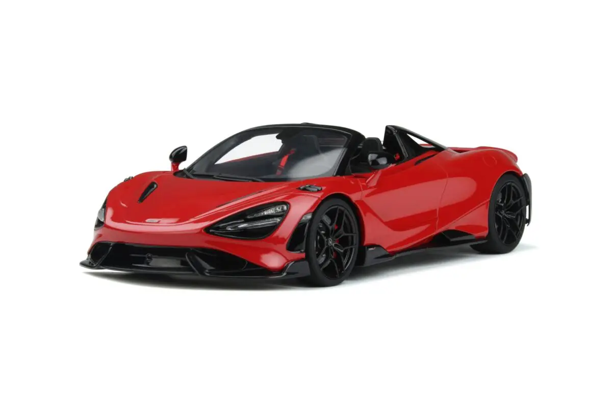 Macheta auto McLaren 765LT Spider 2021 VERMILLON RED, 1:18 Gt