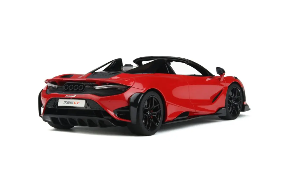 GT Spirit 1/18 マクラーレン 765LT スパイダー(レッド) Macheta auto McLaren 765LT Spider 2021 VERMILLON RED, 1:18 Gt