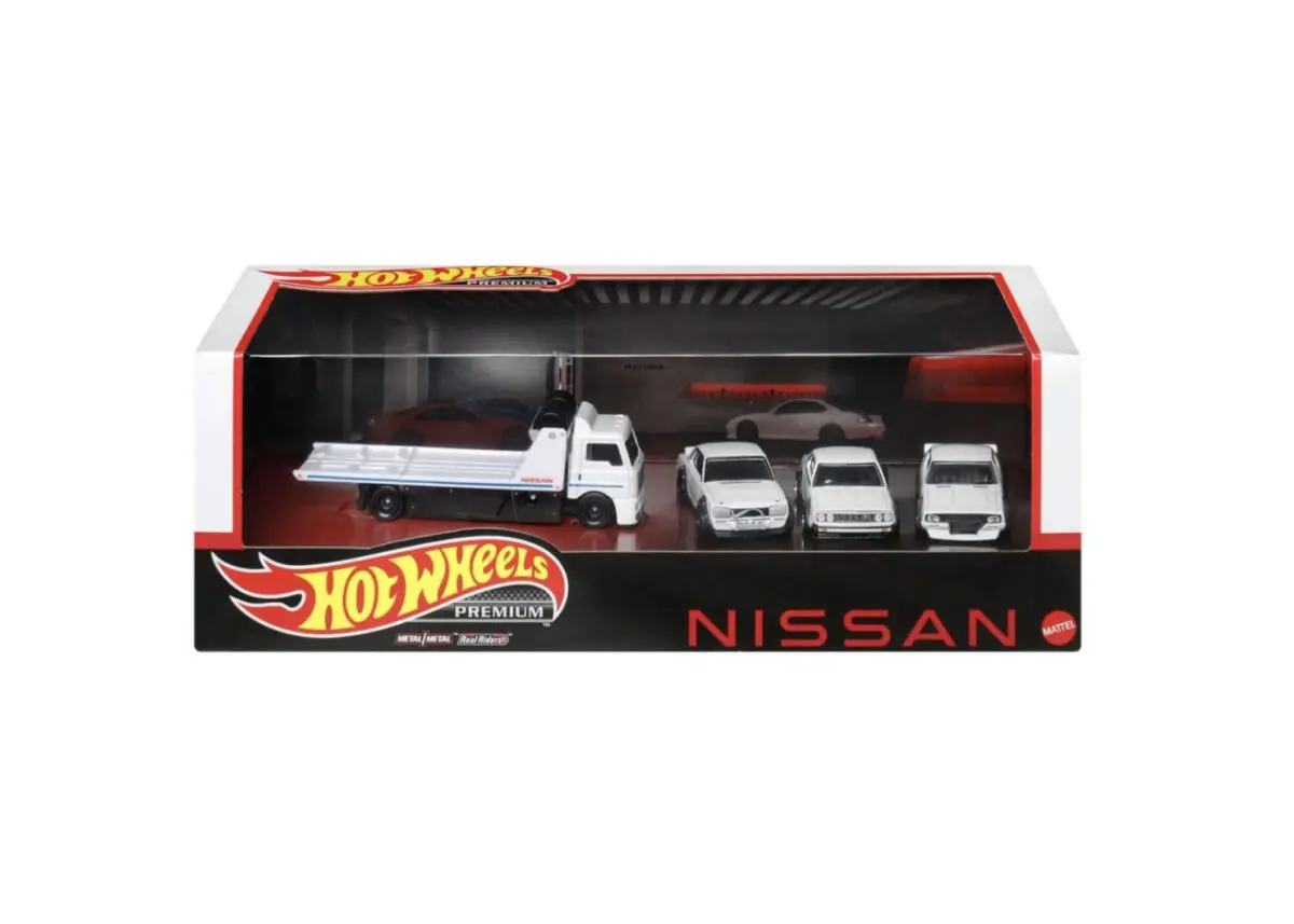 Machete auto Set Premium Set #14 Nissan Skyline 1:64 Hotwheels