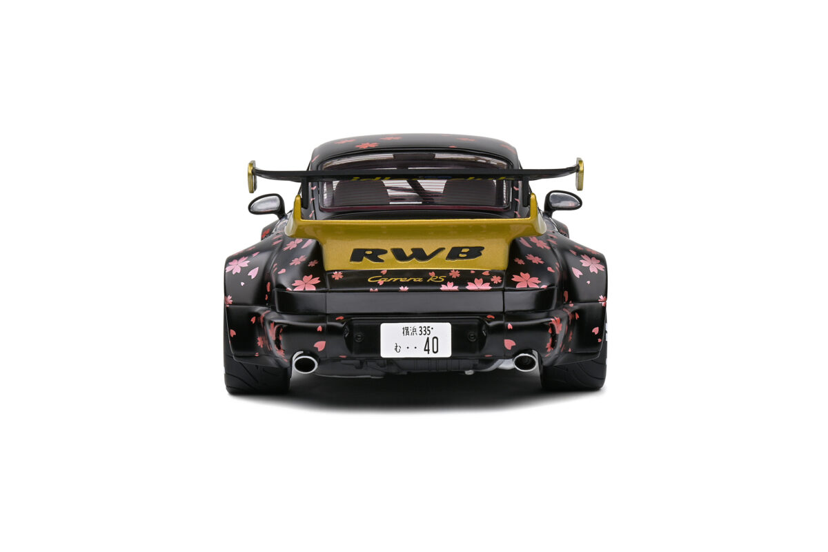Macheta auto Porsche RWB Bodykit AOKI – 2021 1:18 Solido - imagine 3