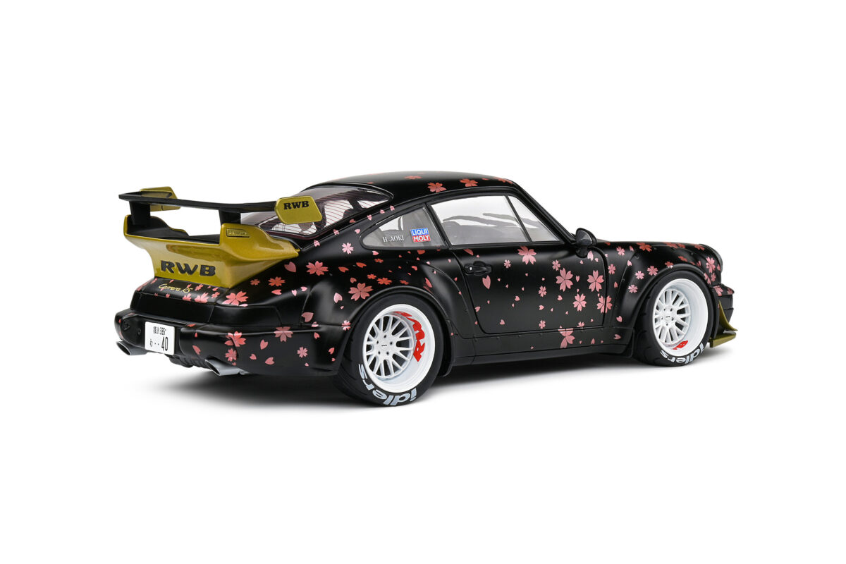 Macheta auto Porsche RWB Bodykit AOKI – 2021 1:18 Solido - imagine 5