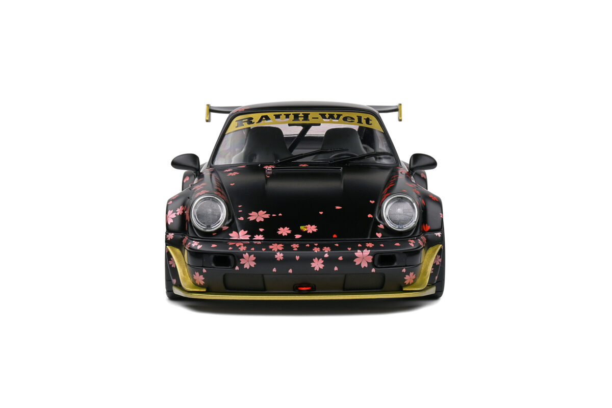 Macheta auto Porsche RWB Bodykit AOKI – 2021 1:18 Solido - imagine 2