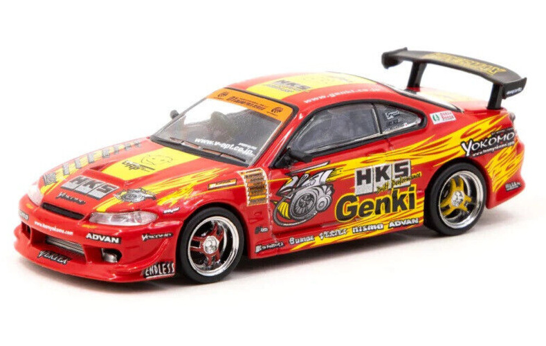 Macheta auto Nissan Silvia Rs-2 HKS 1:64 Tarmac