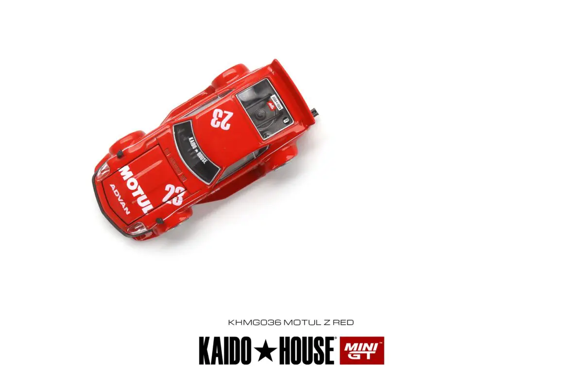 Macheta auto Kaido House Datsun Fairlady Z Motul Z v2 Rosu 1:64