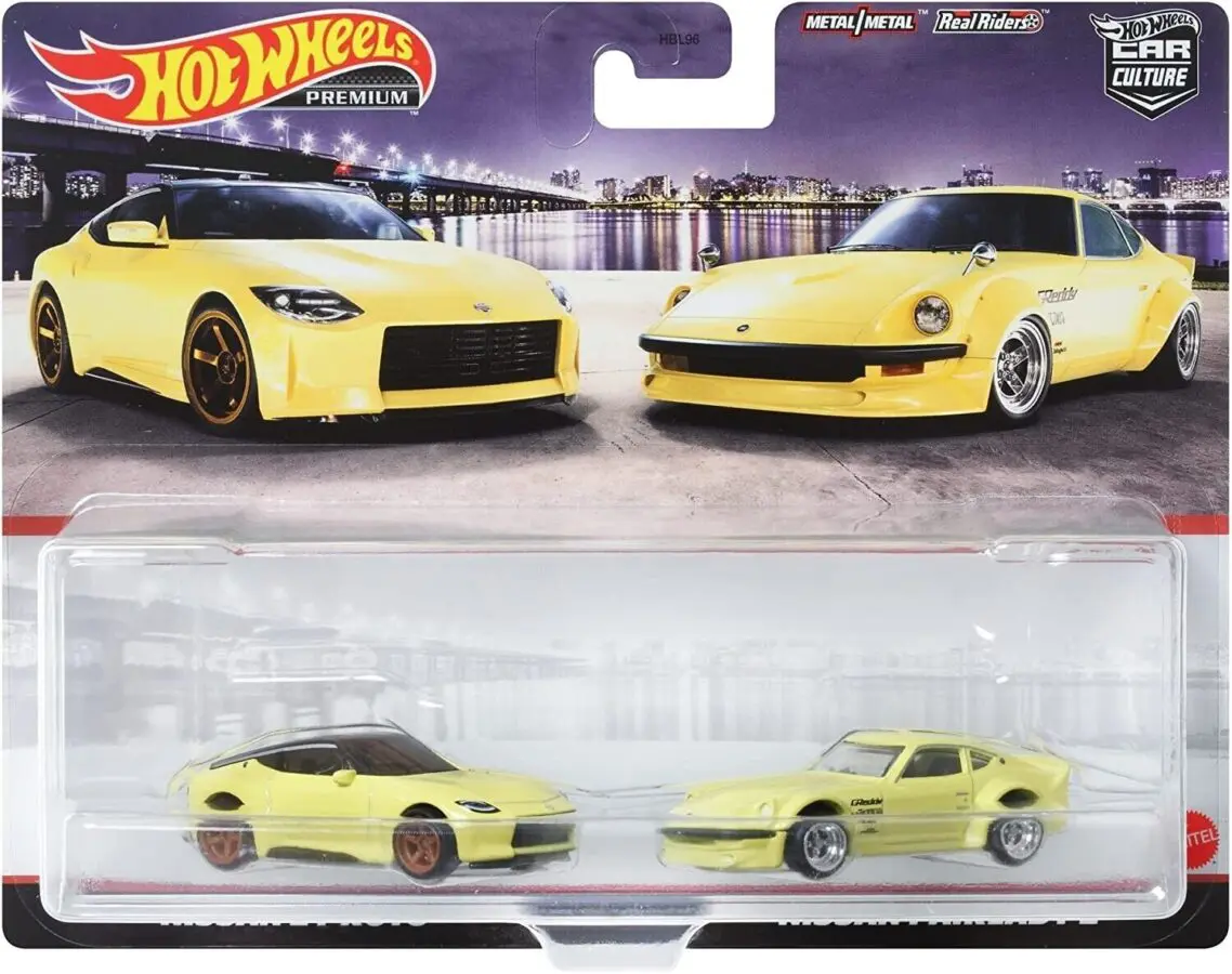 Machete auto 2-Pack Nissan Z Proto & Nissan Fairlady Z 1:64