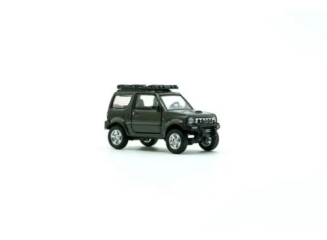 Macheta auto Suzuki Jimny Jb43 1998 Gri LDH 1:64 BM Creations