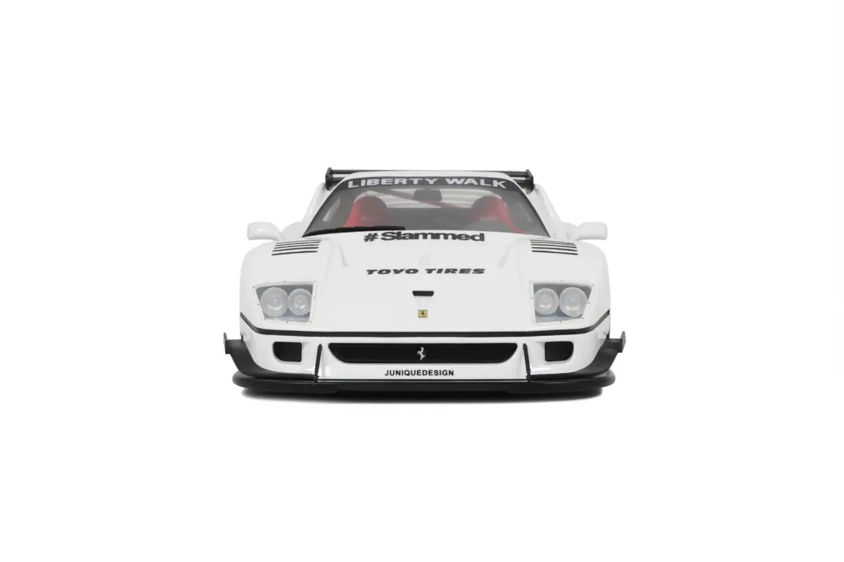新品SOLDA F40 4個セット Macheta auto FERRARI LB-Works F40 White 2023 1:18 Gt Spirit (GT470