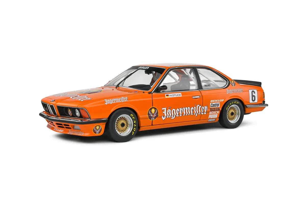 Macheta auto BMW 635 CSI (E24) DTM Jagermaister #6 1984, 1:18