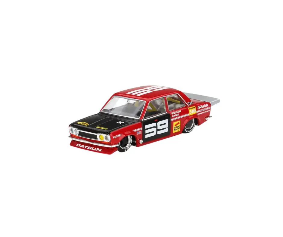 Macheta auto Datsun 510 Pro Street SK510 Kaido House, Red, 1:64