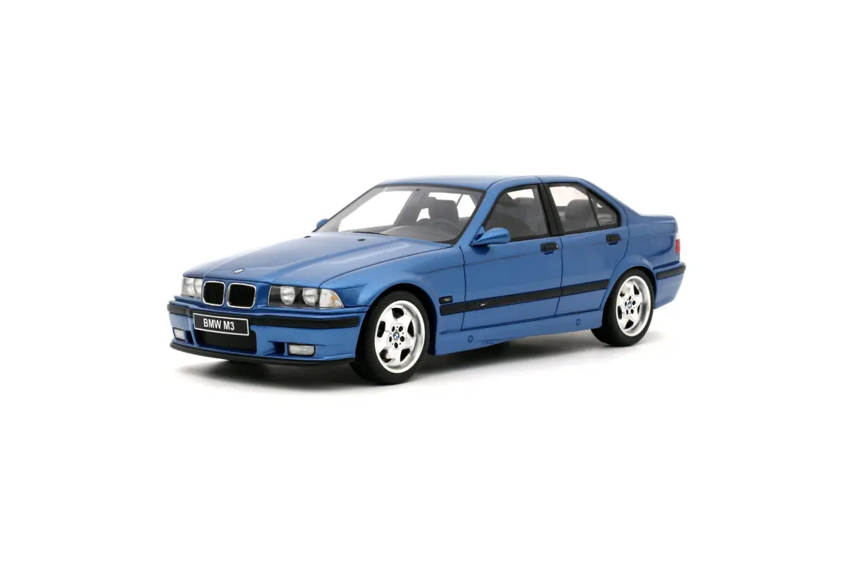 Macheta auto Bmw E36 M3 Blue 1995 1:18 Otto Models (OT1082) - Minicars