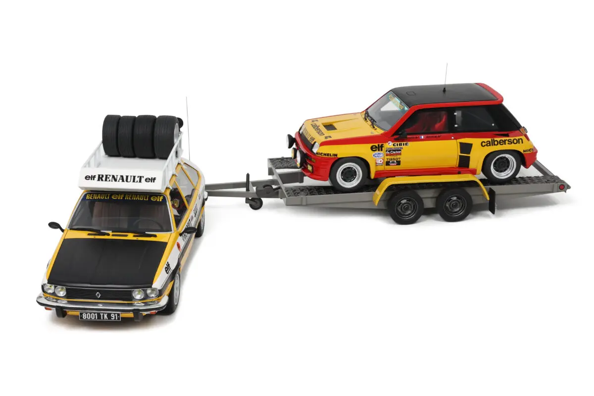 ミニカー OttOmobile Renault Le Car Turbo IMSA1981 OttOmobile Renault Le Car Turbo IMSA 1981 Echelle 1:18 Voiture