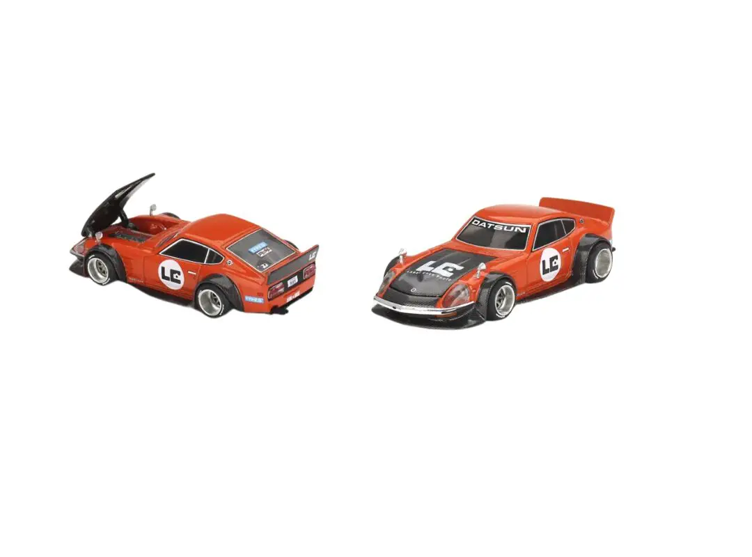 Macheta auto Nissan Fairlady Z Kaido Gt Larry Chen V1 Orange Bang