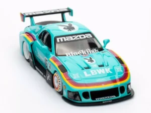 Macheta auto Lbwk Mazda Rx7 (Fd3s) Lb Super Silhouette Albastru 1:64 Inno64s