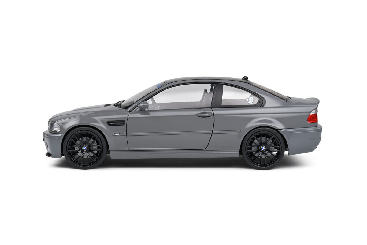 Macheta auto BMW E46 M3 Coupe Streetfighters Nardo Grey 2000 1:18 Solido - imagine 3