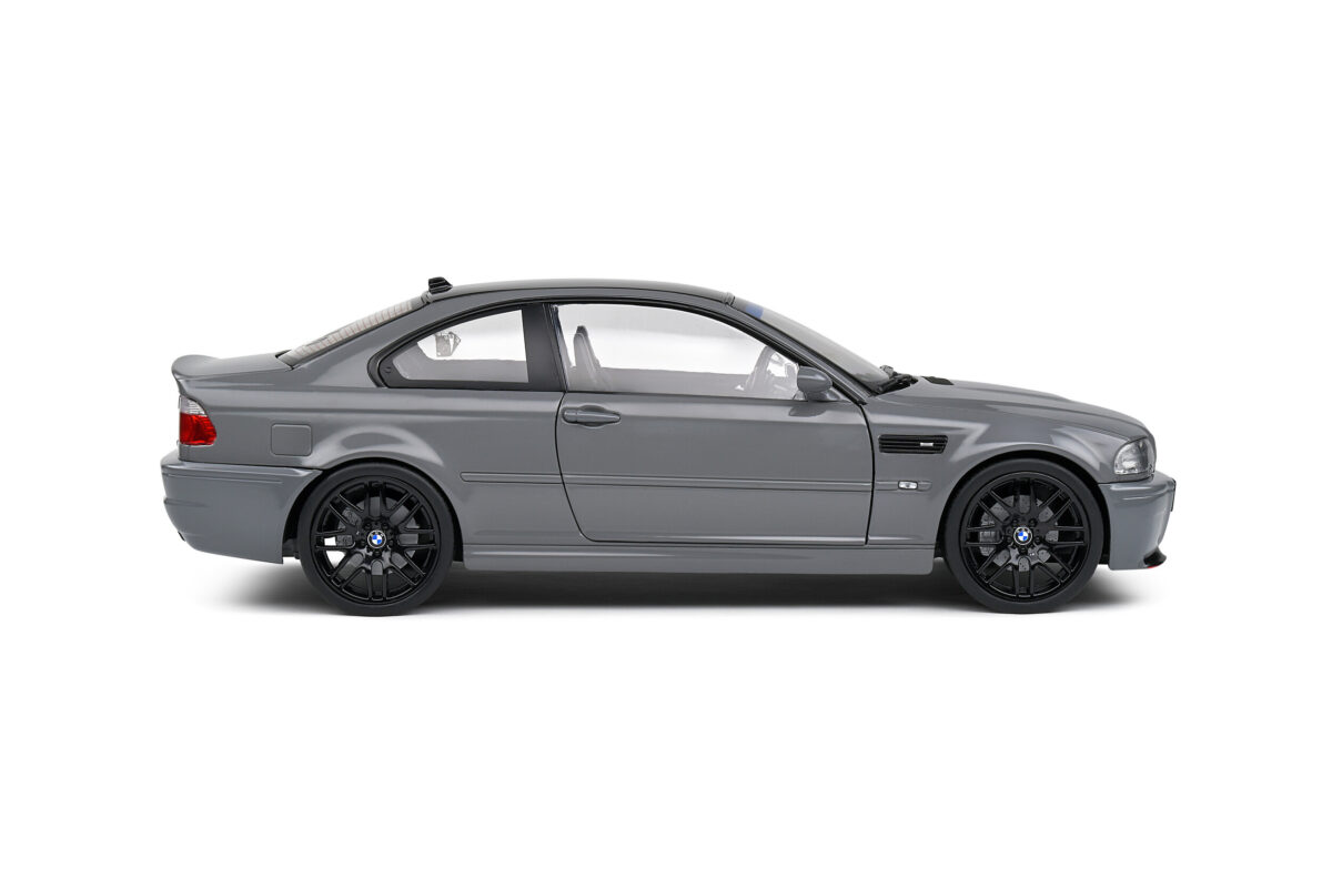 Macheta auto BMW E46 M3 Coupe Streetfighters Nardo Grey 2000 1:18 Solido - imagine 5