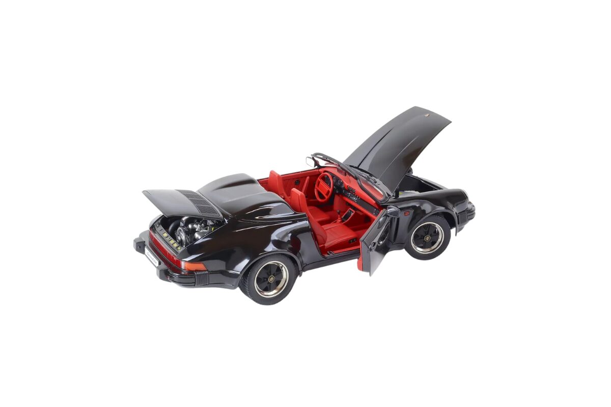 Macheta auto Porsche 911 Speedster year 1989 black 1:12 Schuco - imagine 2