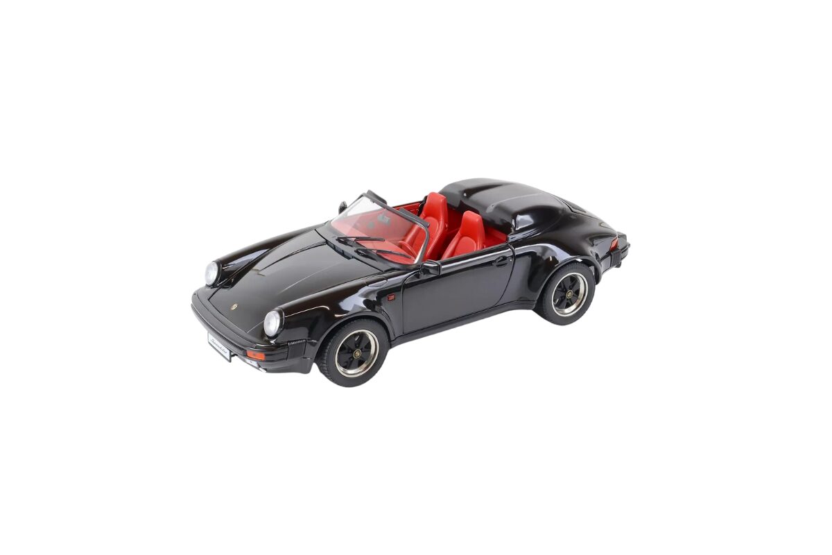 Macheta auto Porsche 911 Speedster year 1989 black 1:12 Schuco