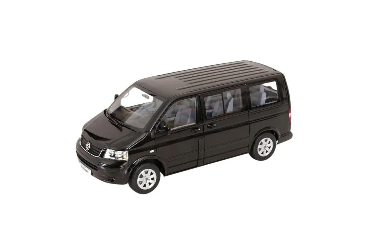 Macheta auto VW Volkswagen T5 Transporter 2003 Negru 1:18 Norev