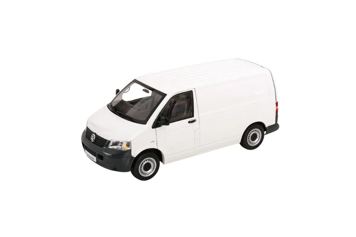 Macheta auto VW Volkswagen T5 Transporter 2003 Alb 1:18 Norev