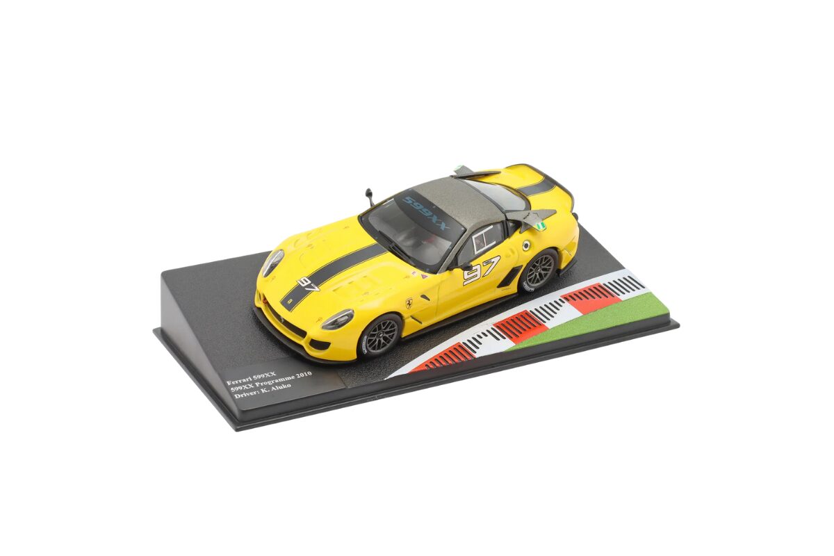 Macheta auto Ferrari 599XX #97 599XX Programme 2010 K. Aluko 1:43 Altaya