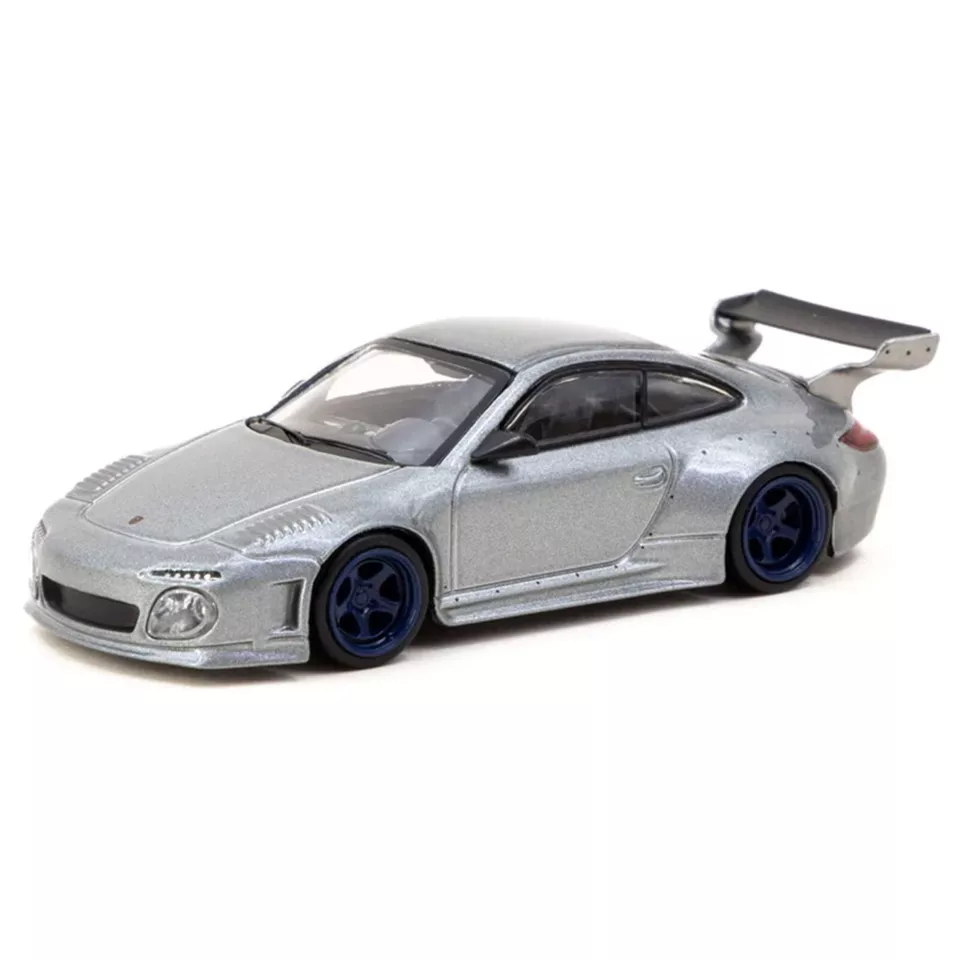 Macheta auto Porsche Old New 997 Gri 1:64 Tarmac
