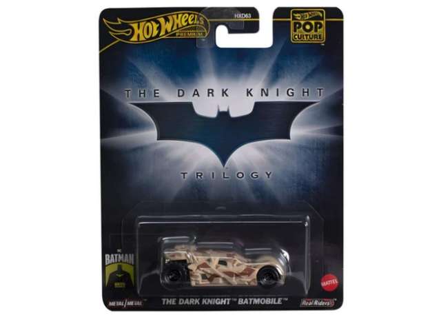 Macheta auto The Dark Knight Batmobile Bej 1:64 Hotwheels