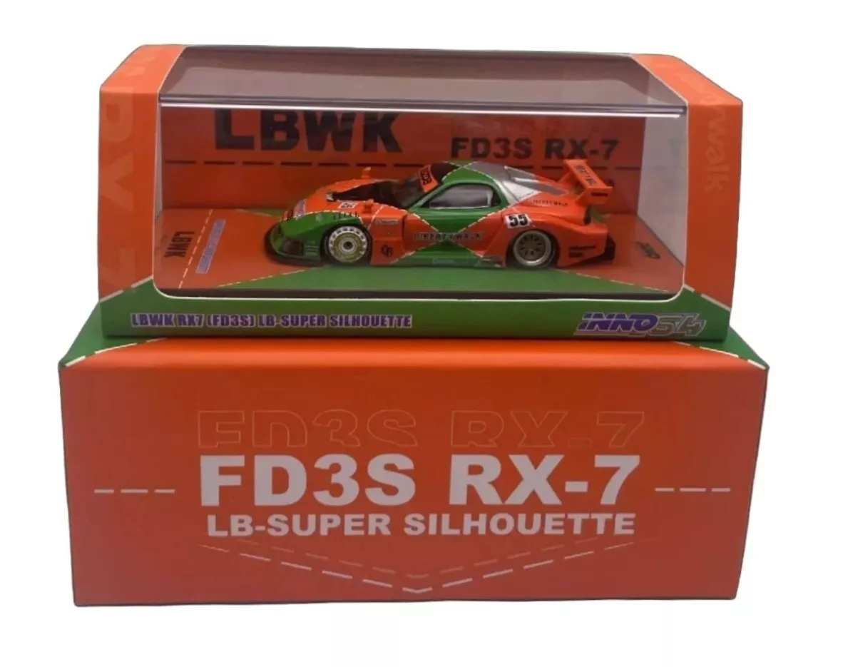 Macheta auto Lbwk Mazda Rx7 (Fd3s) Lb Super Silhouette Verde