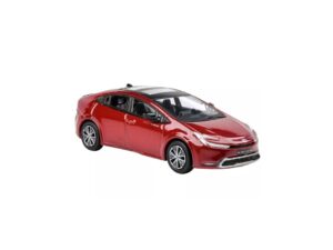 Macheta auto Toyota Prius 2023 Rosu 1:64 Para64