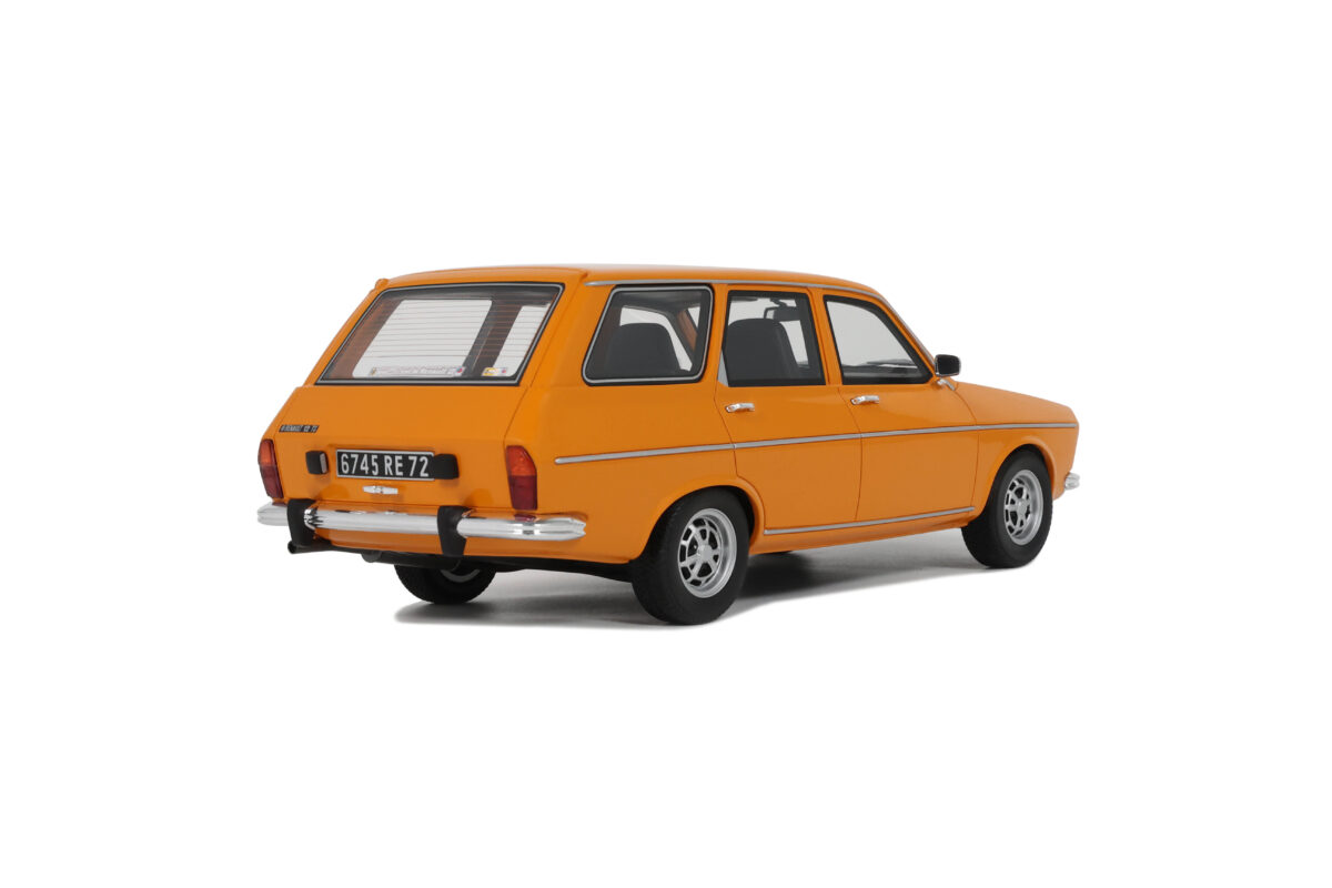 Macheta auto Renault 12 Break Orange Andalou 318 1975 1:18 OTTO Models (OT1139) - imagine 2