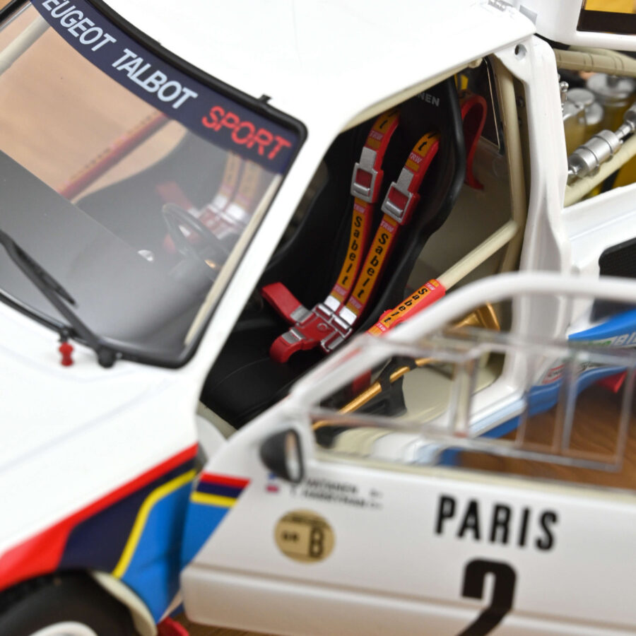 Macheta auto Peugeot 205 T 16 1985 Monte-Carlo Rally #2 Ari Vatanen 1:18 Norev - imagine 4