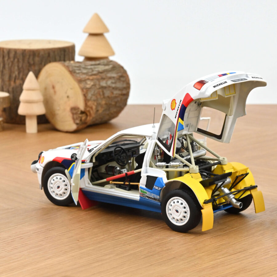 Macheta auto Peugeot 205 T 16 1985 Monte-Carlo Rally #2 Ari Vatanen 1:18 Norev - imagine 2