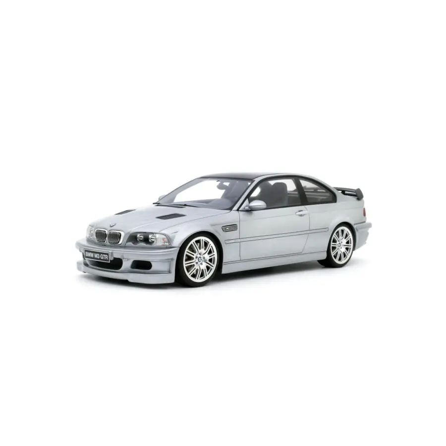 Macheta auto BMW E46 M3 GTR Street Titan Silver Metallic 354 2001