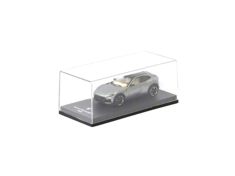 Macheta auto Ferrari Purosangue Suv 2022 Grigio Silverstone Grey Met