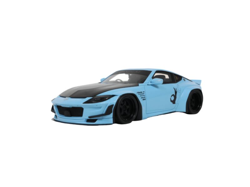 Precomanda macheta auto PANDEM NISSAN FAIRLADY Z CHINA BLUE 2025 1:18 GT Spirit (GT943)