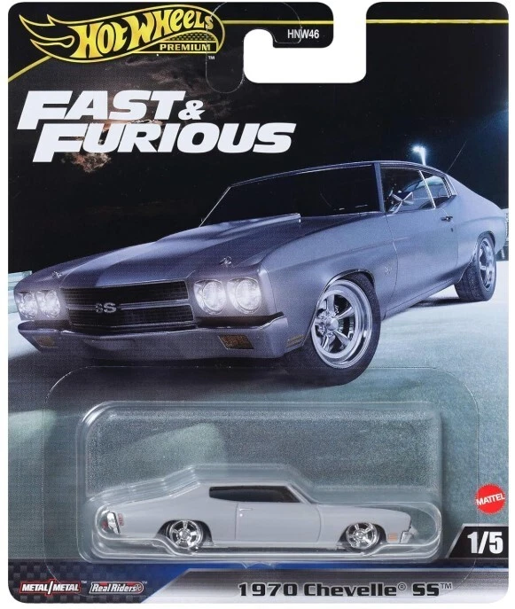 Set 5 machete auto Fast & the Furious HNW46-979J 1:64 Hotwheels - imagine 4