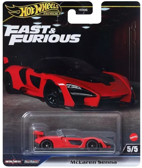 Set 5 machete auto Fast & the Furious HNW46-979J 1:64 Hotwheels - imagine 3