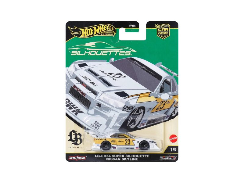 Macheta auto Nissan LB-ER34 Super Silhouette Nissan Skyline 1:64 Hotwheels