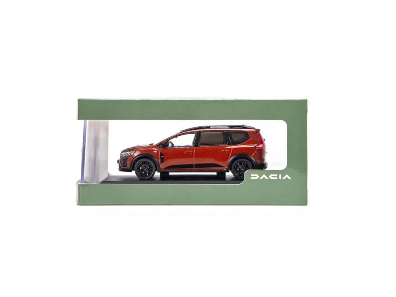 Macheta auto Dacia Jogger 2023 Maro 1:43 Dealer Edition - imagine 3