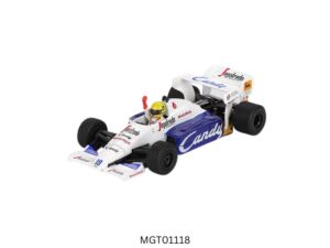 Precomanda macheta auto Toleman TG184 #19 Ayrton Senna 1984 Monaco Grand Prix 2nd Place 1:64 Mini GT MGT01118-L