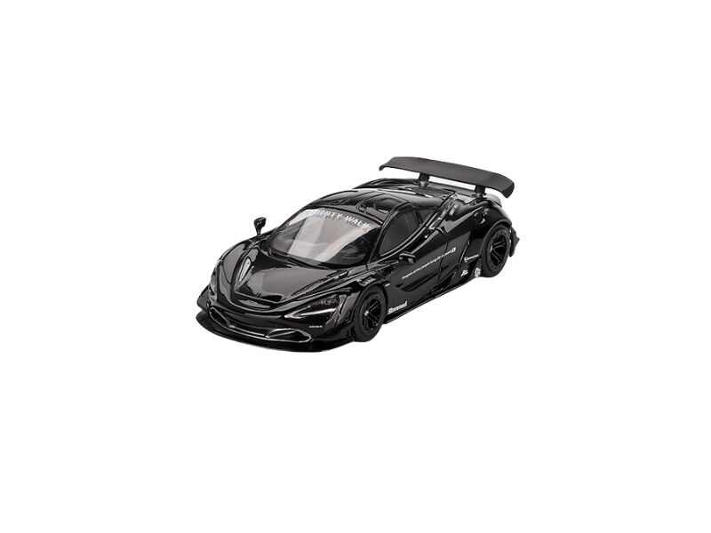 Macheta auto Mclaren 720s Lb-Works Black Lbwk 1:64 Mini GT
