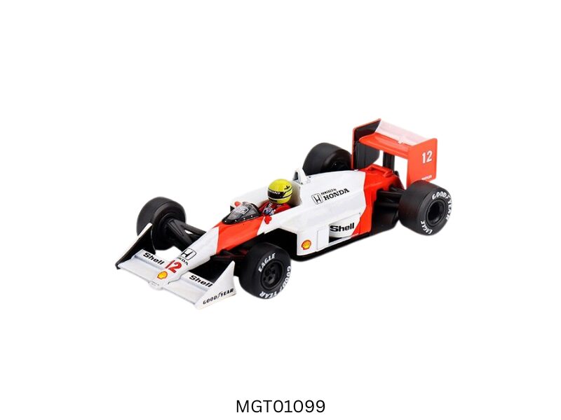 Precomanda macheta auto McLaren MP4/4 #12 Ayrton Senna 1988 Japanese Grand Prix Winner 1:64 Mini GT MGT01099-L