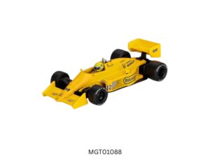Precomanda macheta auto Lotus 99T #12 Ayrton Senna 1987 Monaco Grand Prix Winner 1:64 Mini GT MGT01088-L
