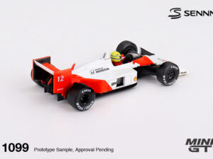 Precomanda macheta auto McLaren MP4/4 #12 Ayrton Senna 1988 Japanese Grand Prix Winner 1:64 Mini GT MGT01099-L