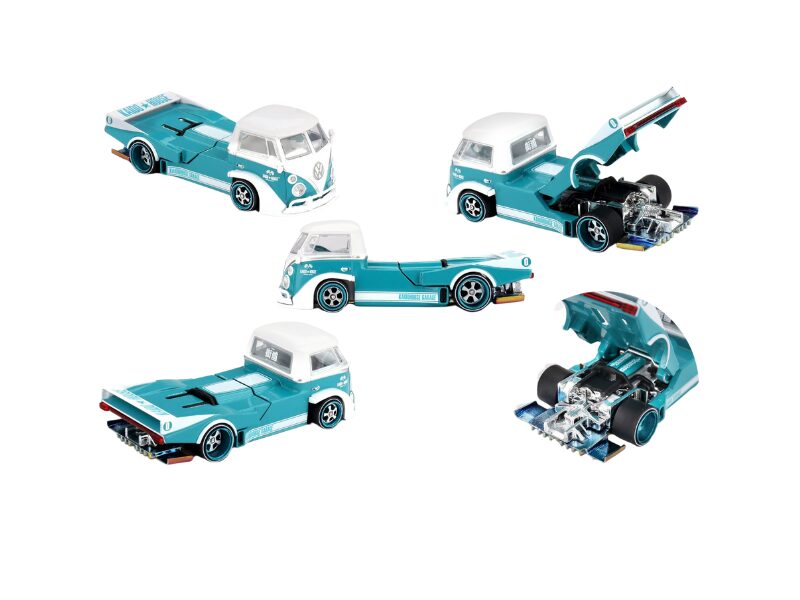 Macheta auto Volkswagen T1 Pickup Kaido Works V1 1972 1:64 Mini GT KHMG220