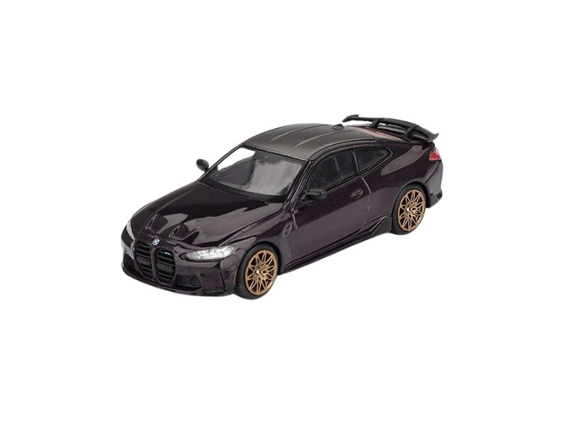 Macheta auto BMW M4 (G82) PERFORMANCE DAYTONA VIOLET 2021 1:64 Mini GT MGT01112-L