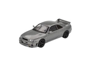 Precomanda macheta auto Nissan Gtr (R33) Nismo Bcnr33 Crs Dark Metal Gray 1993 1:64 Mini GT MGT01128-R