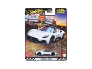 Macheta auto Maserati MC20 Alb 1:64 HotWheels