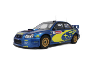 Macheta auto Subaru Impreza (S9) Wrc Blue P. Solberg Wales Rallye 2003 1.12 Otto Models (G092)
