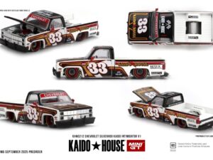Macheta auto Chevrolet Silverado Kaido Intimidator V1 1980 1:64 Mini GT KHMG212