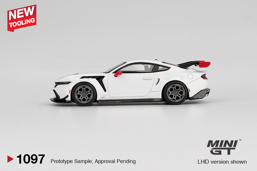 Macheta auto Ford Mustang Gtd Spirit Of America 2025 1:64 Mini GT MGT01097-L - imagine 2